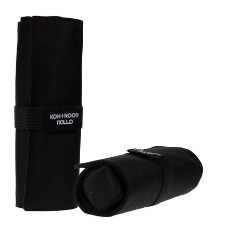 Astuccio Roller 24 Scomparti+Astuccio Zip Nero Koh-I-Noor