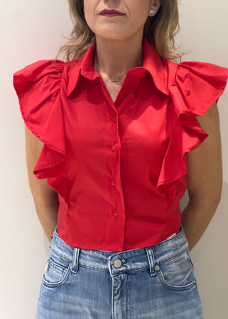 Camicia Sarah Chole corta c/voile