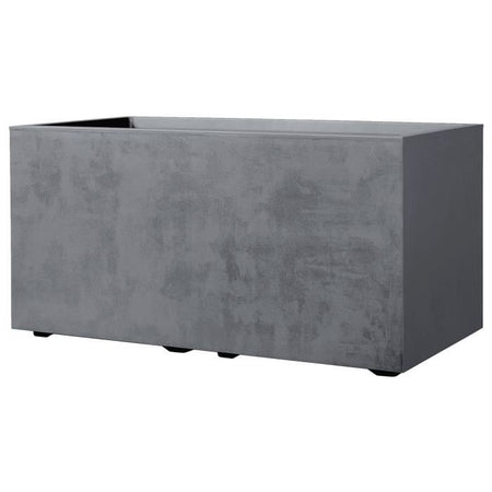Fioriera Muret - DEROMA - Millennium R - Grigio cenere - Con riserva d'acqua - 79 cm