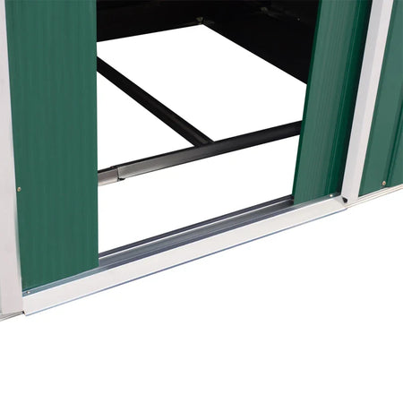 casetta utensili attrezzi esterno giardino casa armadio capanno box deposito 277x195x192cm, Verde FY9845-031GNFY9