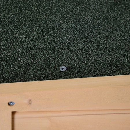 Casetta da Giardino in Legno di Abete Impermeabile, Capanno Attrezzi da Esterno 75x56x115cm SD1845-292SD1