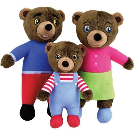 Scatola di peluche - PICCOLO ORSETTO MARRONE - JEMINI - Famiglia: Mamma orsa, Papà orsa e Piccolo orsetto marrone