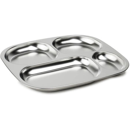 Vassoio a scomparti - THERMOBABY - 4 scomparti - Senza BPA - Acciaio inossidabile
