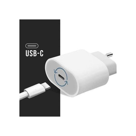 Adattatore di alimentazione USB-C originale Apple da 20 W: ricarica rapida per iPhone e iPad
