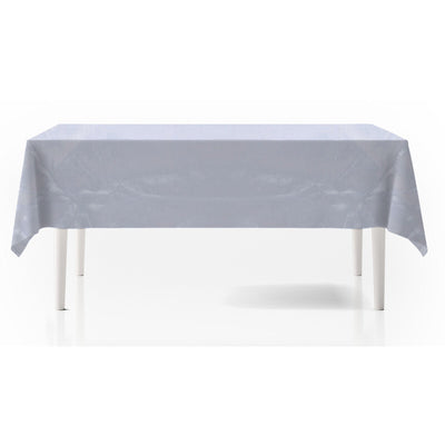 Tovaglia pratica effetto metal per tavolo di Natale 145 x 250 cm
