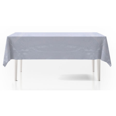 Tovaglia pratica effetto metal per tavolo di Natale 145 x 250 cm