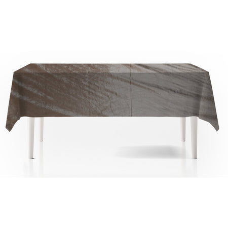 Tovaglia pratica effetto metal per tavolo di Natale 145 x 250 cm