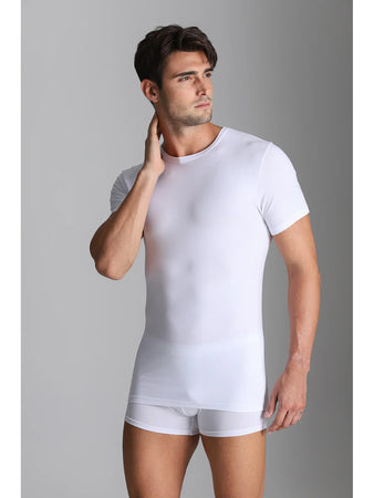 Alpina T-Shirt Maniche Corte in cotone elasticizzato da Uomo ANL094 2505S22