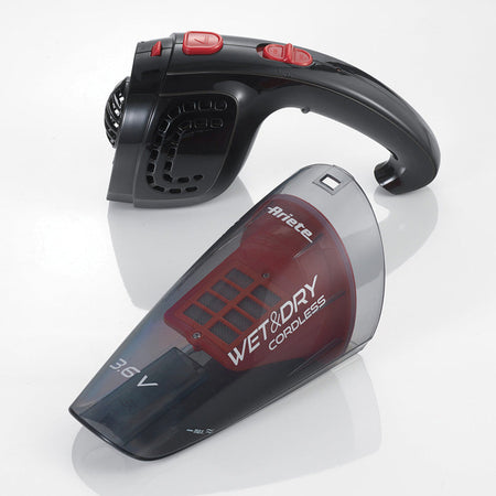 ARIETE WET e DRY CORDLESS (2474) - ASPIRABRICIOLE ELETTRICO - 400ML PER SOLIDI - 45ML PER LIQUIDI