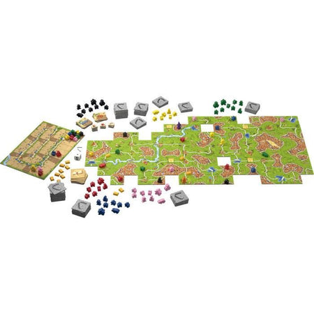 Carcassonne: Big Box 2021  Età: 7+ Numero di giocatori: 2-6