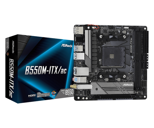 ASROCK B550M-ITX/AC (AM4) (D)