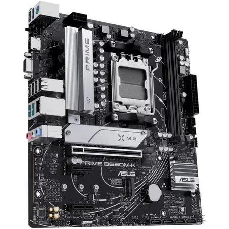 Scheda madre - ASUS - PRIME B650M-K - AMD B650 - Slot AM5 - Micro ATX