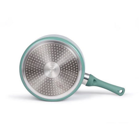 Set 3 pentole - LIVOO - MEN125VS - Rivestimento antiaderente in alluminio - 16 - 18 - 20 cm - Spessore 2,5 mm - Manico 16 cm