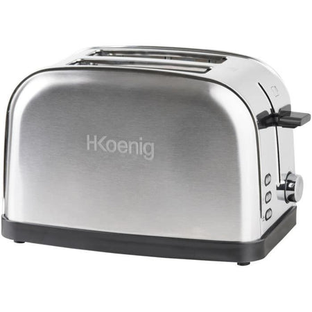 Tostapane a due fette - HKoeNIG - TOS7 - 850 W - Acciaio inossidabile