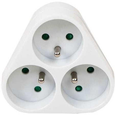 Triplite - GAO - 3x16A - Triangolo, bianco, conforme NF