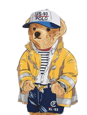Polo Ralph Lauren T-shirt Uomo Orsetto Polo Bear Polo Ralph Lauren Con Stampa Orso Slim Fit Maglia Maniche Corte