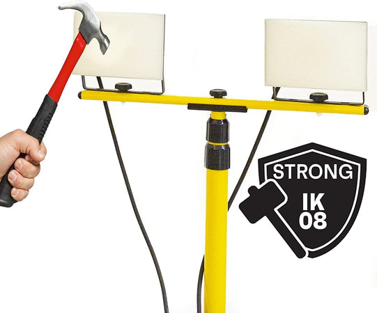 KIT 2 PROIETTORI TYNEE PC 30W 4000K CABLIATI CON TREPIEDE - ElettroWatt.eu