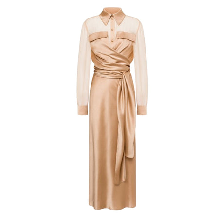 Alberta Ferretti vestiti casual donna alberta ferretti - abito - beige da donna