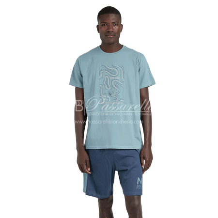 Admas Pigiama Estivo Corto da Uomo 63168 2504S22
