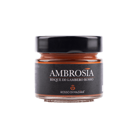 Ambrosia - Bisque di gambero rosso | Rosso di Mazara | 90g