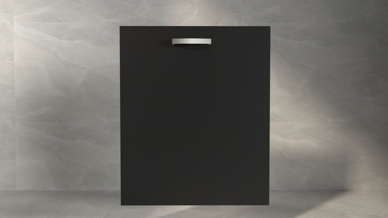 Anta per mobili 72x45 cm colore Nero in Legno nobilitato Compresa di Maniglia spessore 1.8 cm