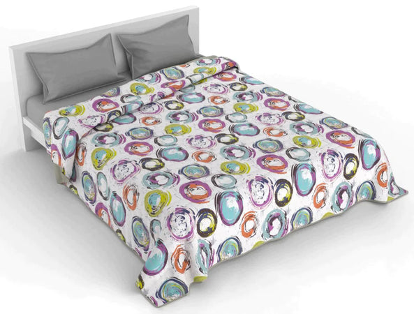 Fantasy Copriletto Trapuntato per Letto Matrimoniale B42 - Varie Fantasie - Passarelli Biancheria