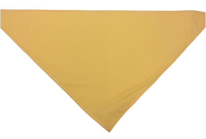 Foulard arancione chiaro triangolare