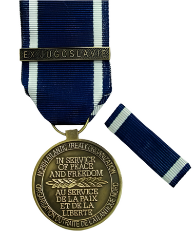 Bosnia Nato - Nastro / nastrino / medaglia