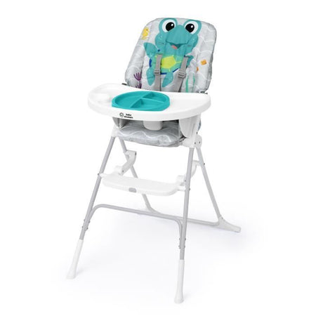 Seggiolone BABY EINSTEIN NEPTUNE per bambini dai 6 mesi ai 3 anni, completo di: tappetino per l'acqua, piastra di sicurezza, vassoio e tasca portaoggetti