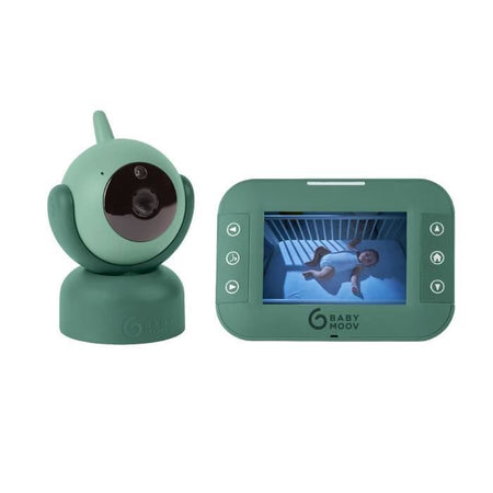 Babymoov Babyphone Video Yoo Master - Camera motorizzata con vista a 360 - Tecnologia del sonno - Visione notturna