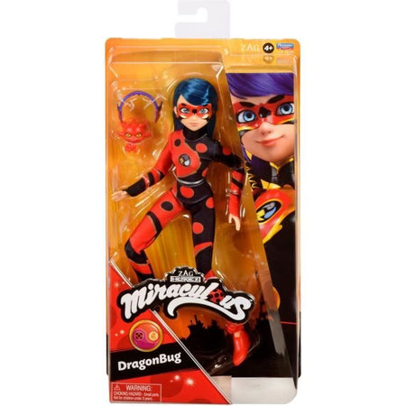 MIRACOLOSA Bambola Insetto Drago - 26 cm