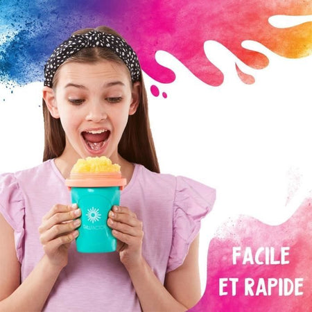 Tazza da granita Chillfactor - Bandai - Colore casuale blu, rosa o verde - fornita con cannuccia