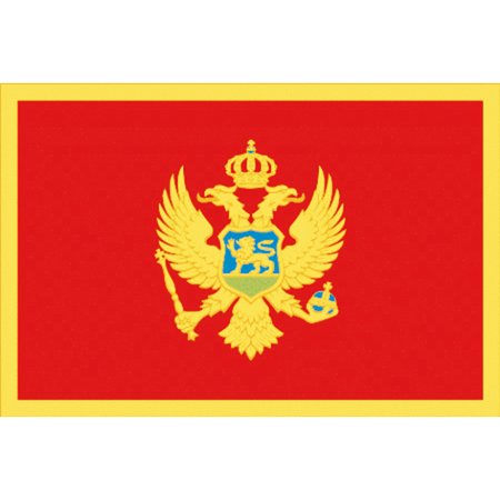 Bandiera Montenegro Cm.20X30