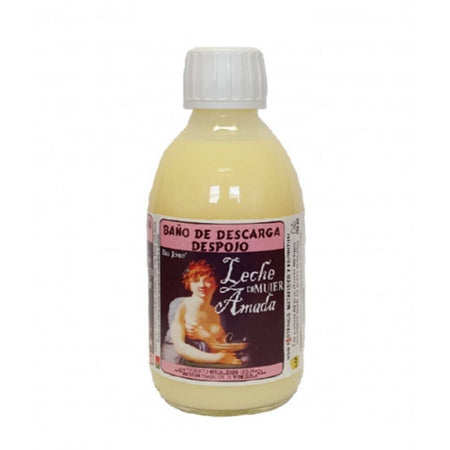 BAŇO DE DESCARGA DESPOJO LECHE DE MUJER AMADA 250 ML ESOTERISMO SANTERIA VENEZUELA