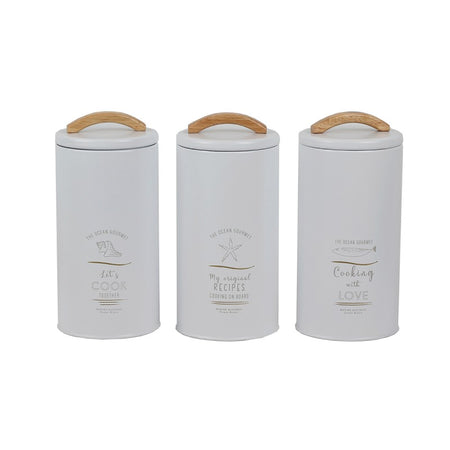 Barattoli Da Cucina Grandi 3Pz