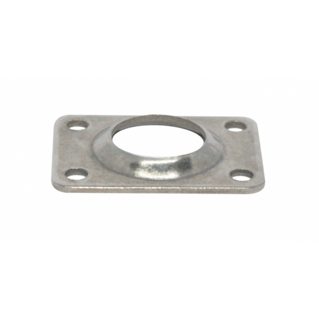 Base Inox A Saldare 90° Ø Mm.22