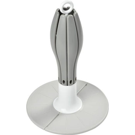 BEABA Biberon pieghevole a goccia Fiore grigio