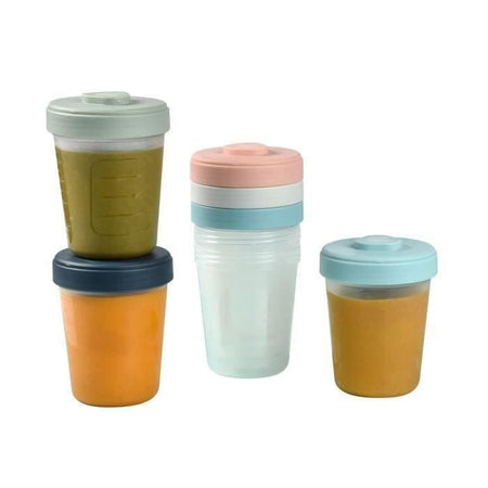 BEABA Set 2a età 6 porzioni clip - (6x250ml)