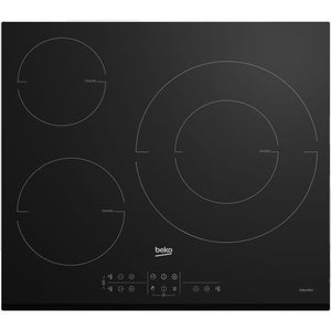 Piano cottura a induzione - BEKO - 3 fuochi - 60 cm - HII63M