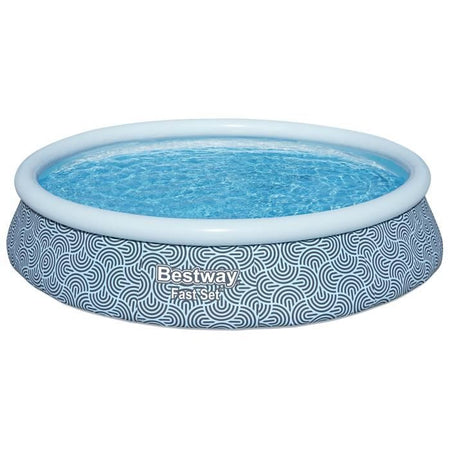 Kit piscina gonfiabile BESTWAY - Fast Set - 396 x 84 cm - Rotonda (filtro a cartuccia, 1 cartuccia)