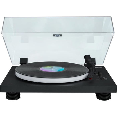 Giradischi - BIGBEN INTERACTIVE - Piatto luminoso - Trasmissione a cinghia - Bluetooth - Effetti luce