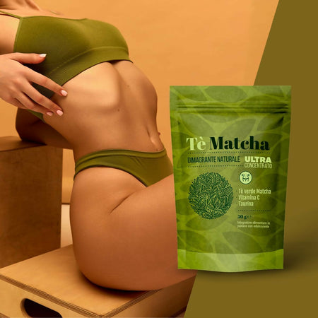 Tè matcha premium ultra concentrato di alta qualità | 50gr tè verde in polvere con taurina e vitamina c tè matcha biologico di qualità naturale