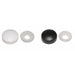 Borchie Copriviti Bianco Mm 3.5-4.2 Pz 10