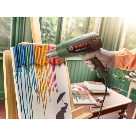 Pistola termica BOSCH EasyHeat 500 - 2 impostazioni di temperatura