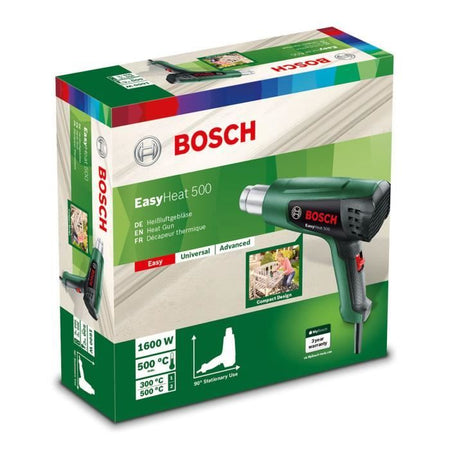 Pistola termica BOSCH EasyHeat 500 - 2 impostazioni di temperatura