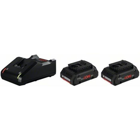 PROPROFERIO PROPROORE BOSCH BOSCH BOSCH 18V 2x 4.0Ah + Caricatore GAL 18-40 C