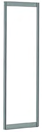 STRUTTURA POSTERIORE CM. 60x4,1x195h PER FISSAGGIO A MURO