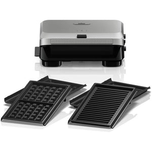 Grill - BRAUN - Sandwich Maker 5 SM5005 - 800 W - Acciaio inossidabile / Nero