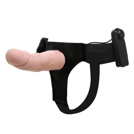 Strap on da uomo dildo indossabile cavo vibrante con mutandina regolabile mm 150 x 50
