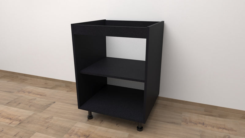 Mobile Base da 60. H 72 CM L 60 CM P 55,5 CM NERO